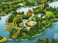 潘安湖二期18萬㎡園林綠化工程